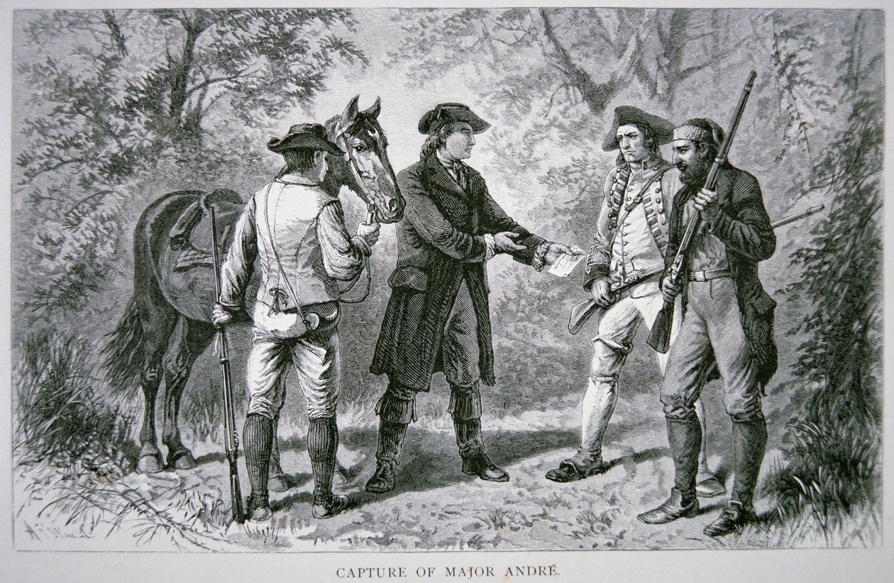 La cattura del maggiore John Andre da School American