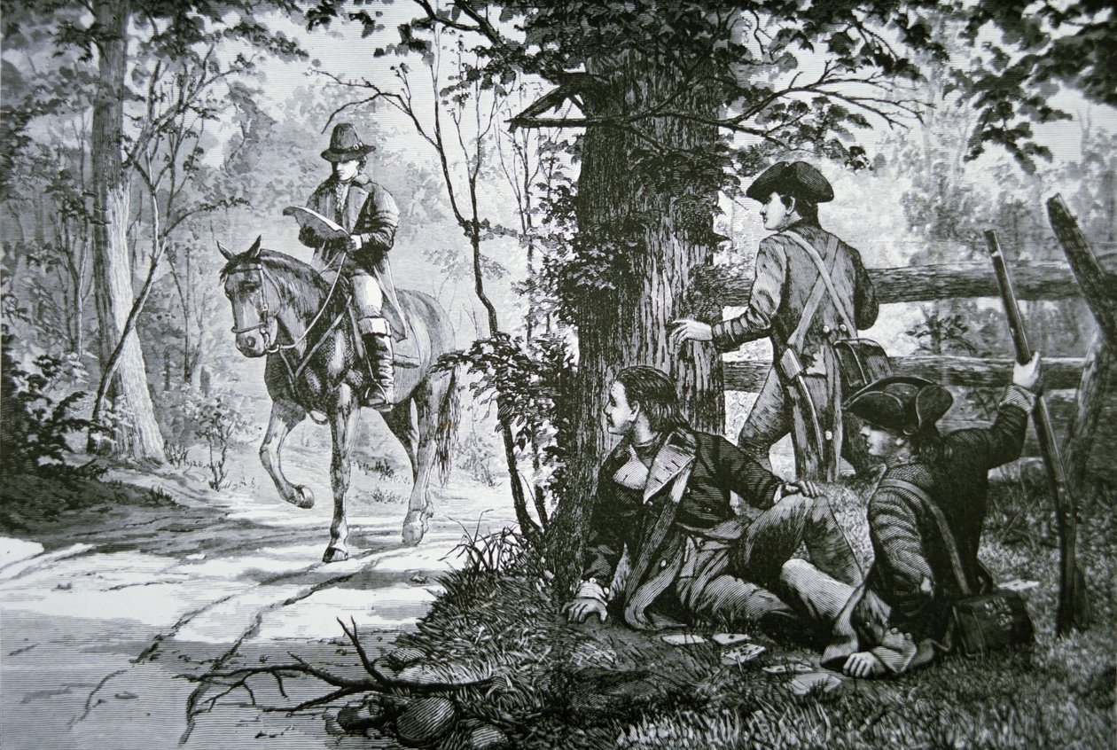 La cattura del maggiore John Andre da School American