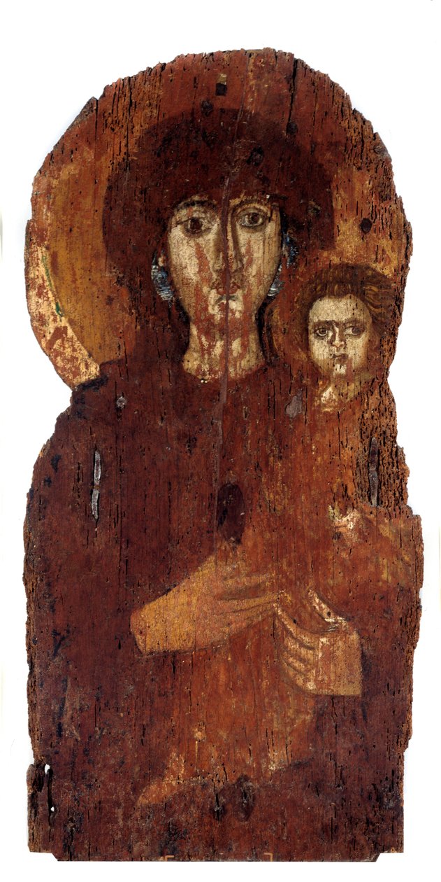 Vergine Hodighitria, icona da School Byzantine