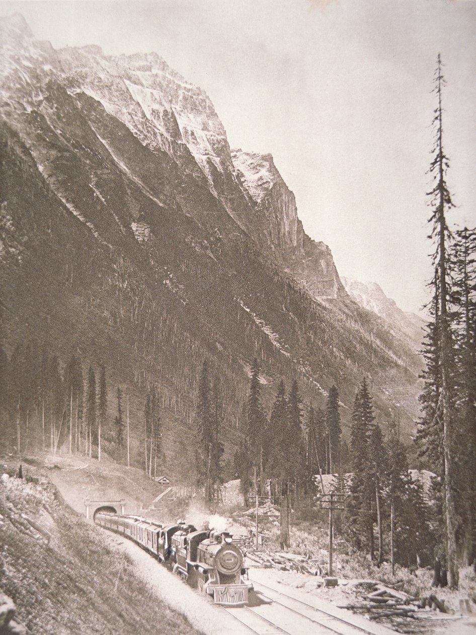 Treno della Canadian Pacific Railway, c.1925 da School Canadian