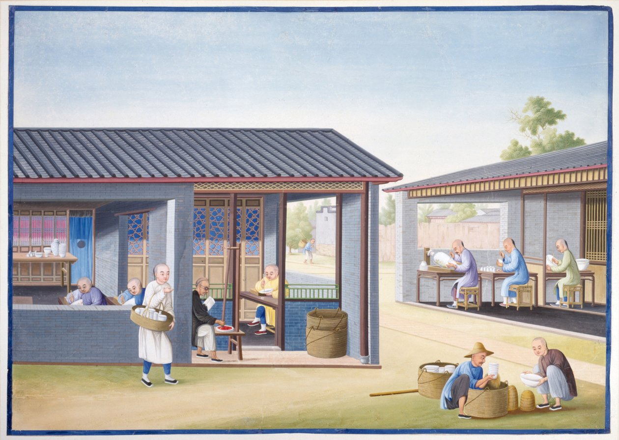 Uno studio di smaltatura da School Chinese