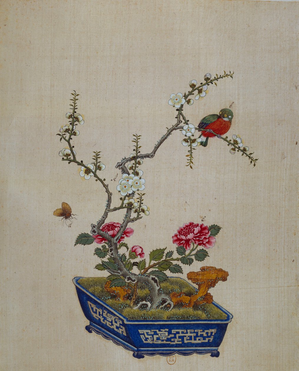 Arte cinese: fiori e uccelli (bonsai) da School Chinese