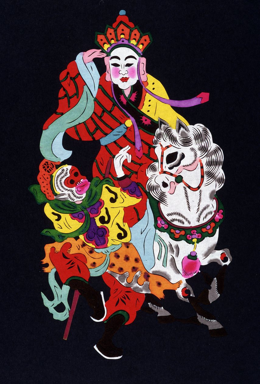 Ritaglio di carta cinese colorato da School Chinese