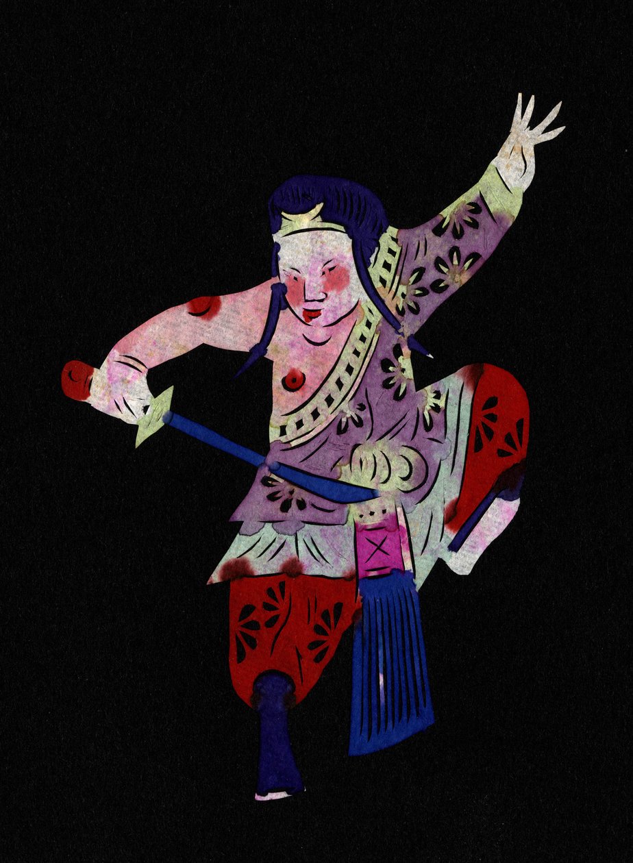 Personaggio maschile che pratica un