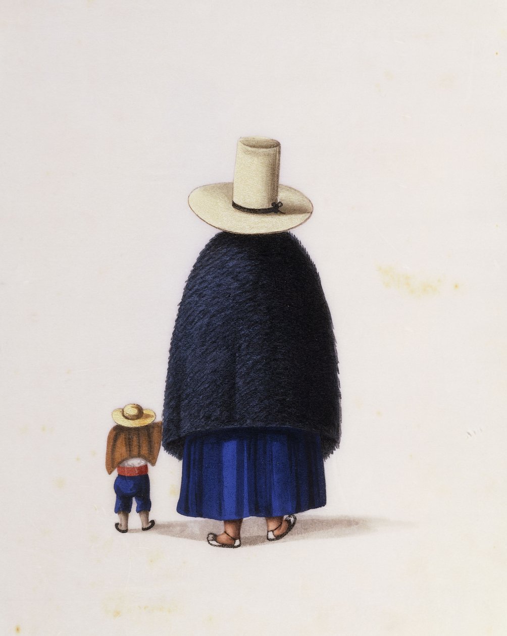 Madre e bambino, c.1860 da School Chinese