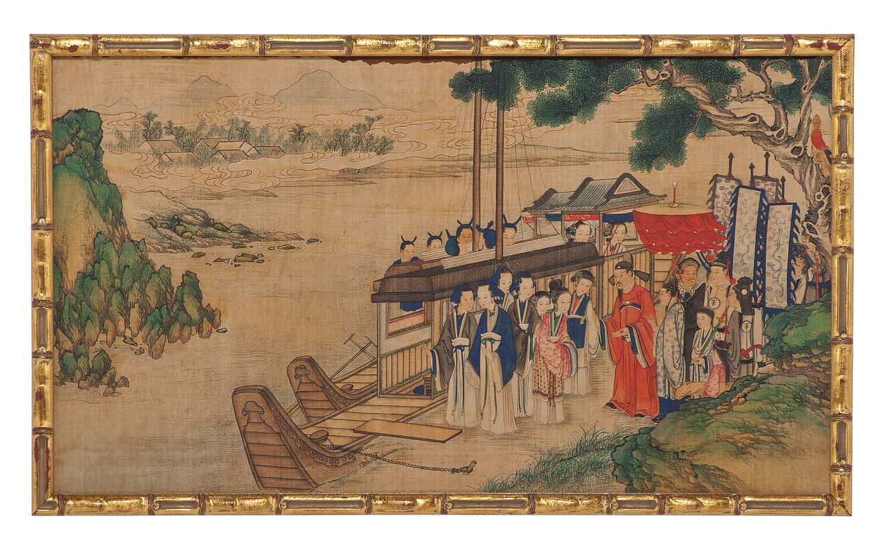Una delle ventiquattro scene del Sogno della camera rossa da School Chinese