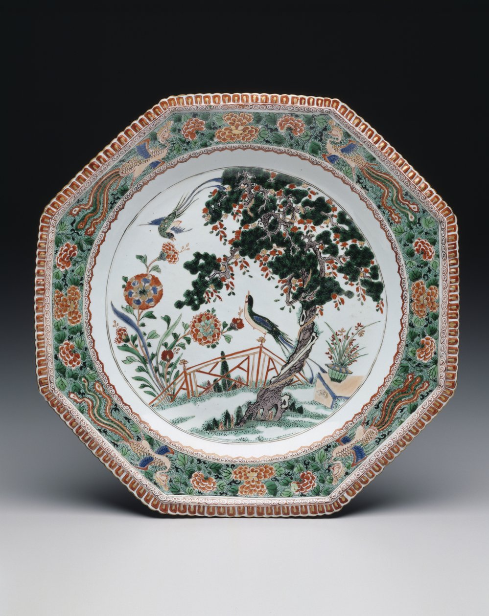 Piatto, c.1725-30 da School Chinese