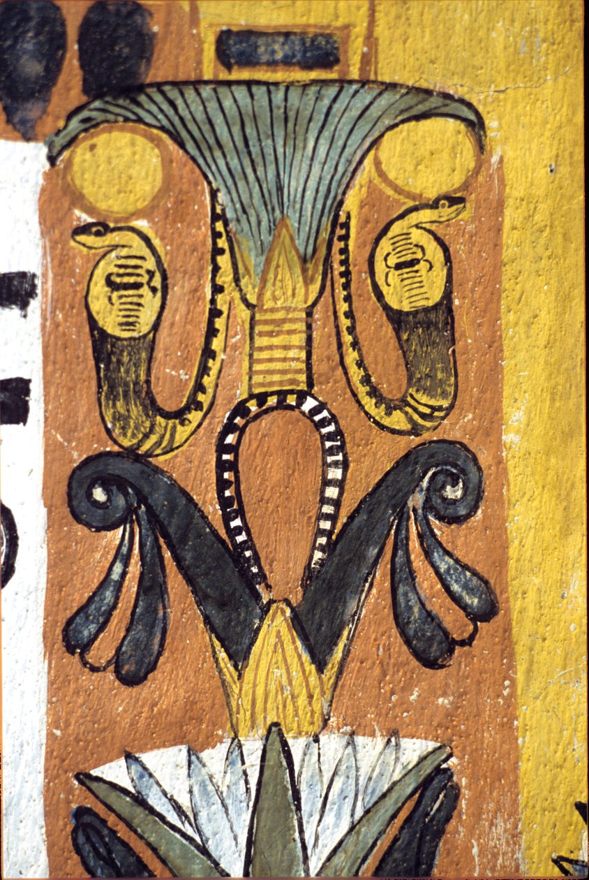 Antico Egitto, Pittura murale Tomba di Sennedjem, Deir el Medina, Tebe, Tomba dei Nobili da School Egyptian