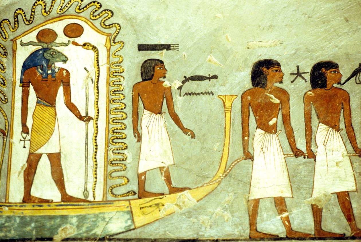 Antico Egitto, Pittura murale/incisione, Viaggio attraverso l