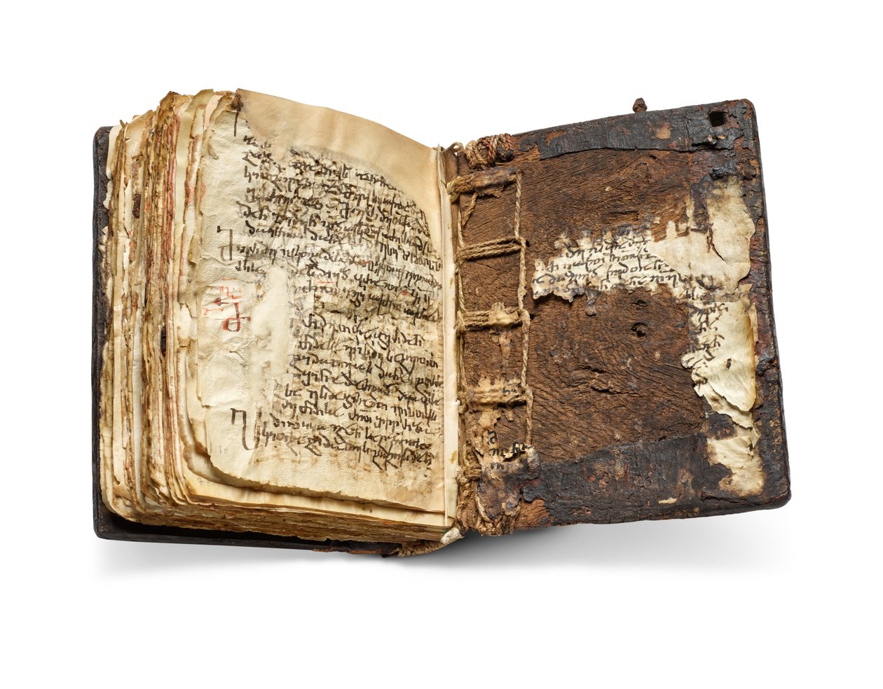 Il Codex Sinaiticus Rescriptus, fine del V-VII secolo fino al 979 d.C. (inchiostro su pergamena) da School Egyptian