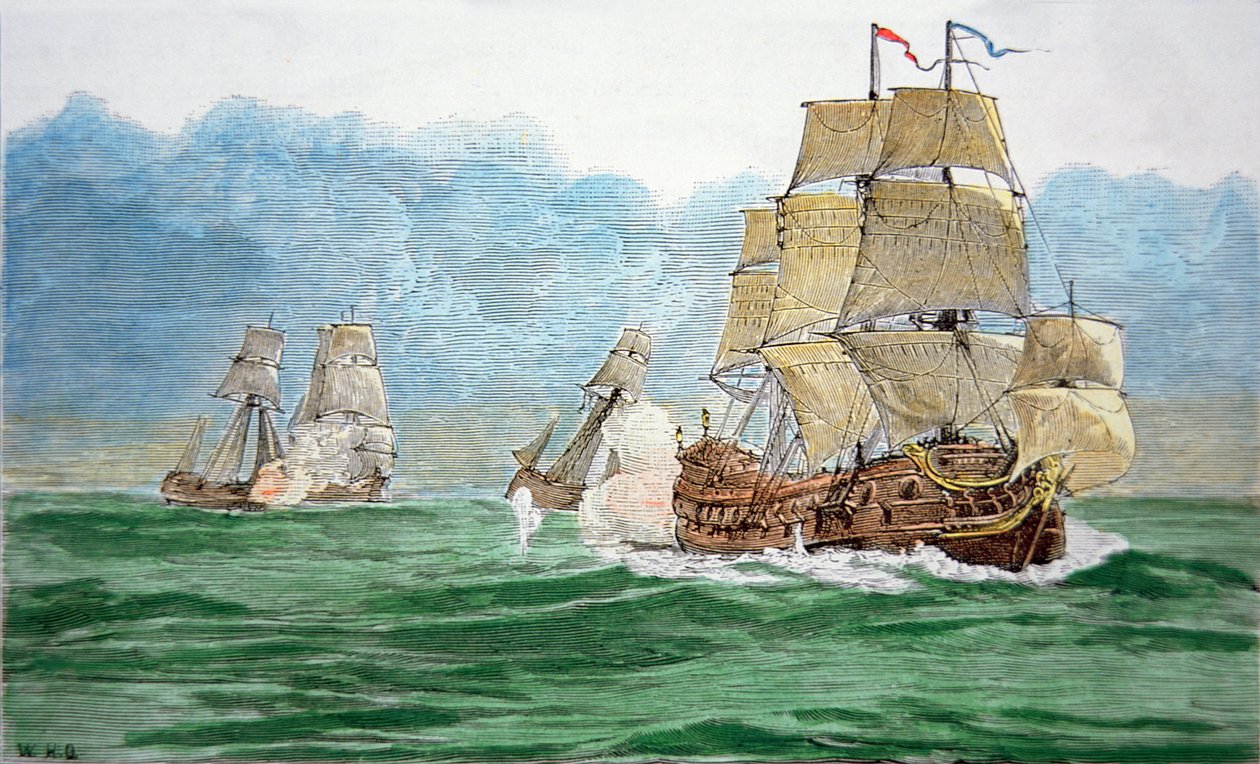 Avery che insegue la nave del Gran Mogol da School English