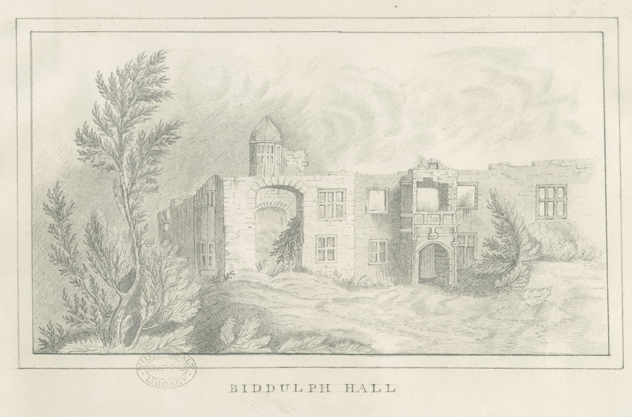 Biddulph Hall (vecchia) da School English