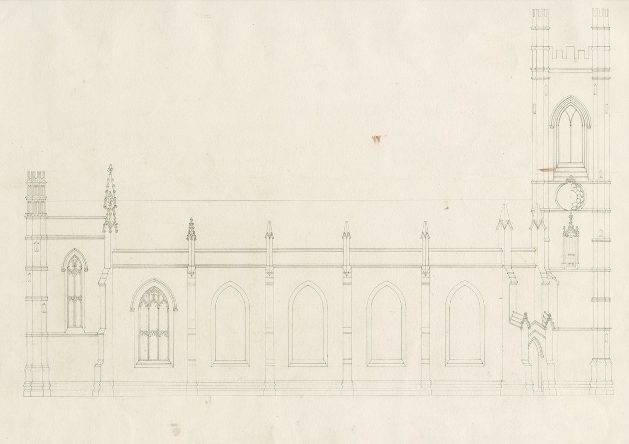 Burton-upon-Trent - Chiesa della Santissima Trinità da School English