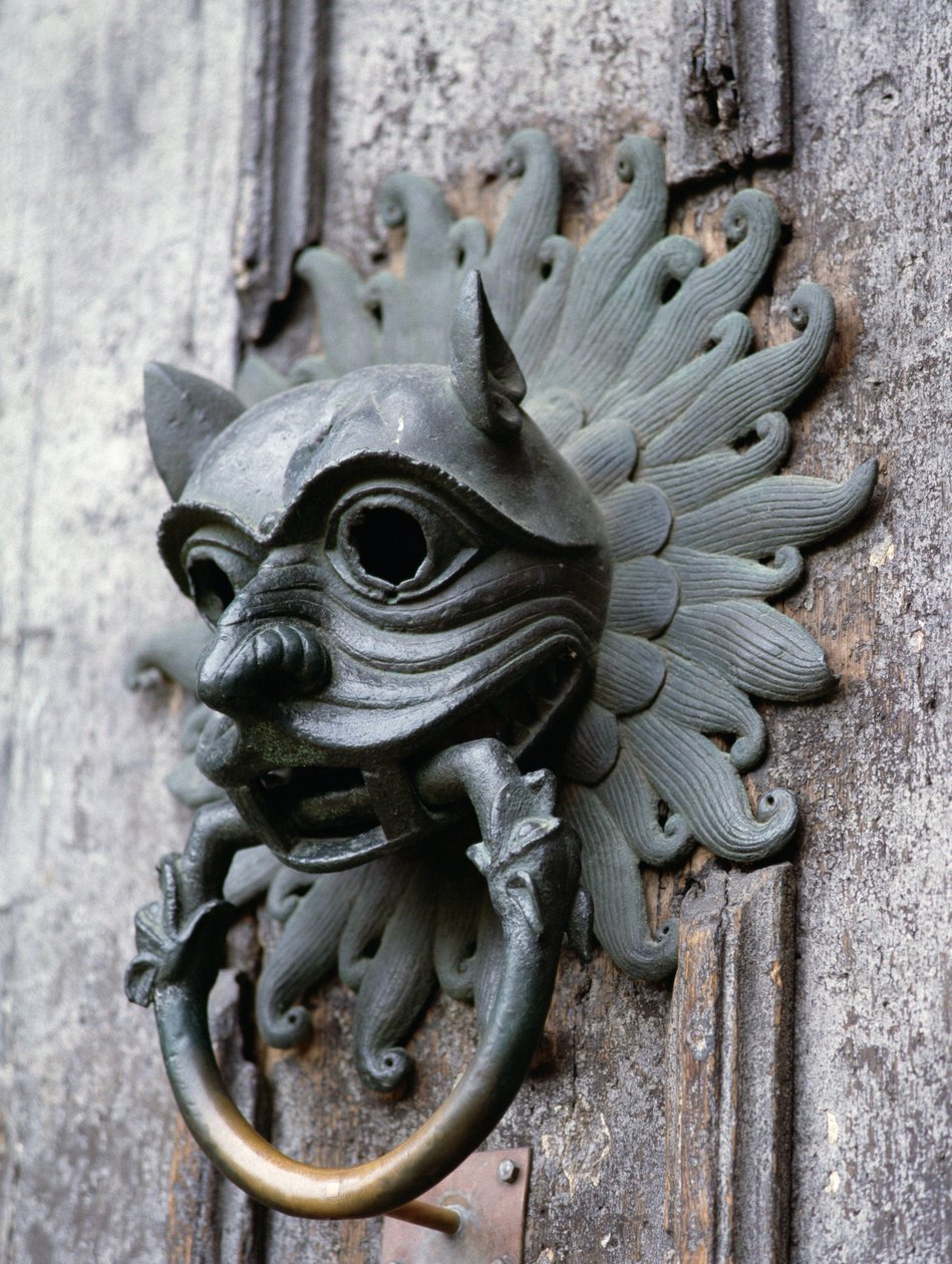Knocker del Santuario della Cattedrale di Durham, copia dell