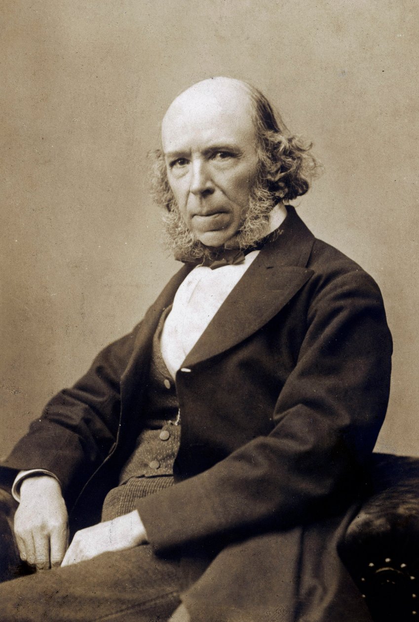Herbert Spencer, c. 1890 da School English