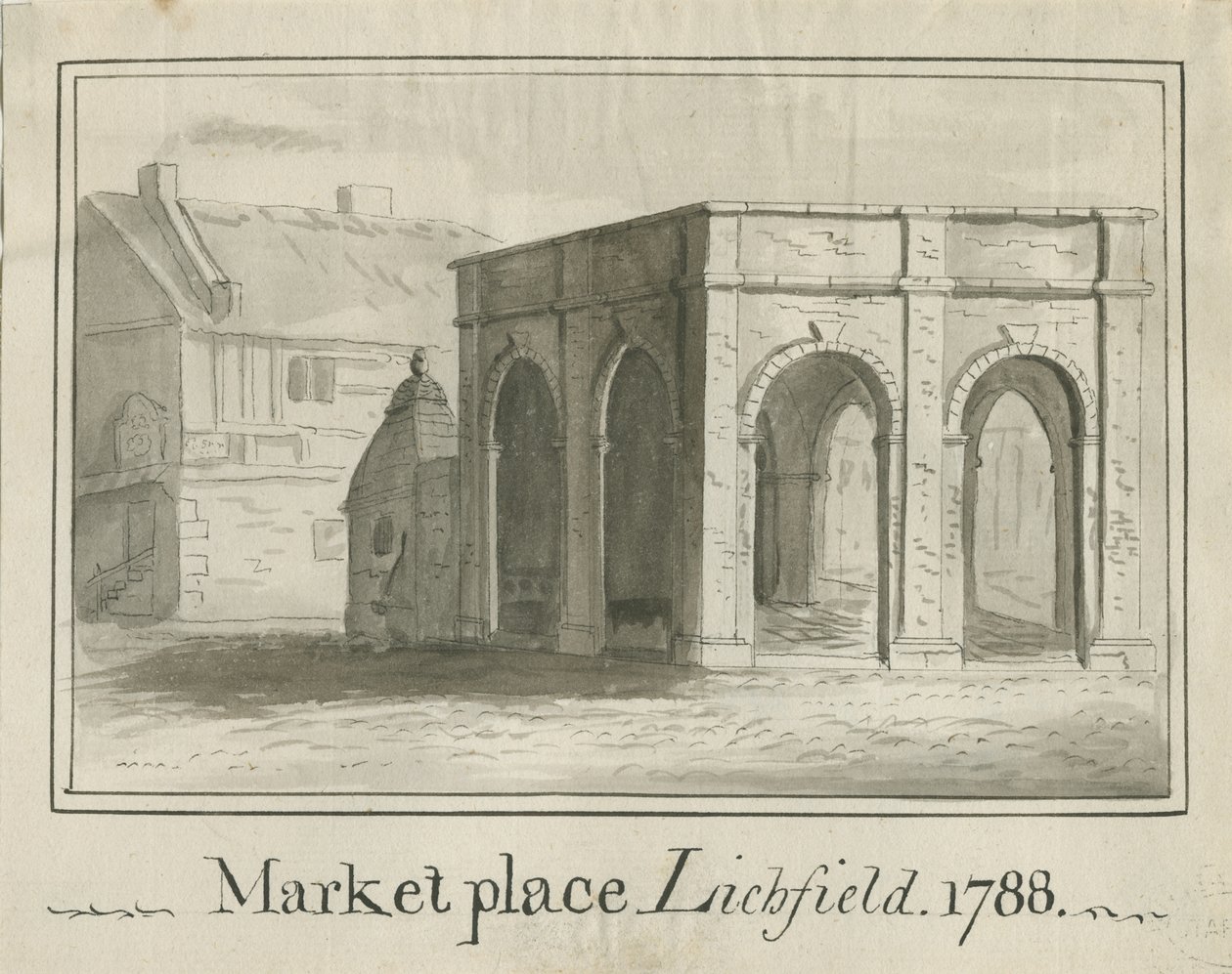 Lichfield - Piazza del Mercato da School English