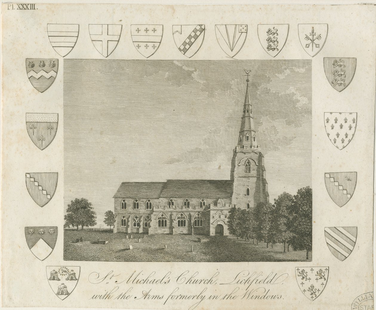 Lichfield - Chiesa di San Michele da School English