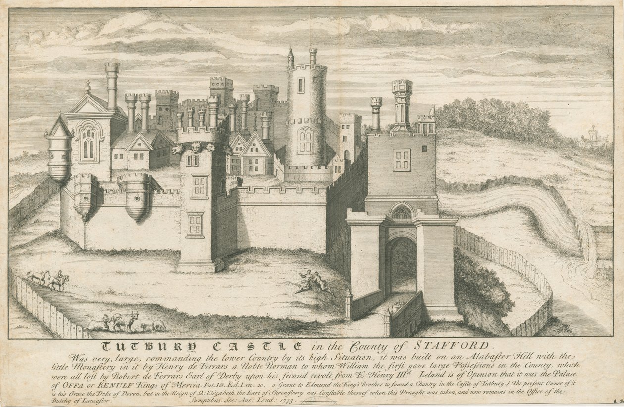 Castello di Tutbury da School English