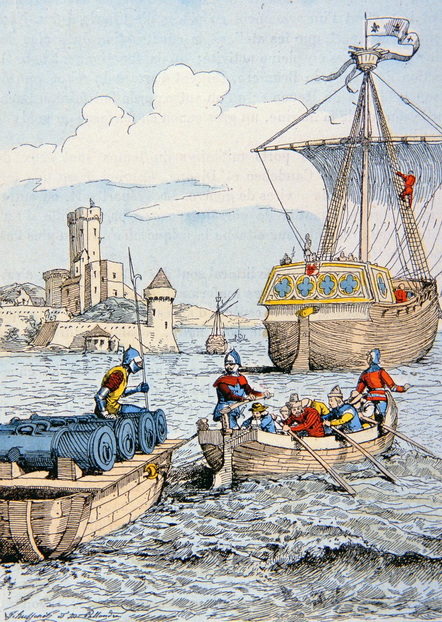 Spedizione di Carlo VIII in Italia nel 1494 da School French