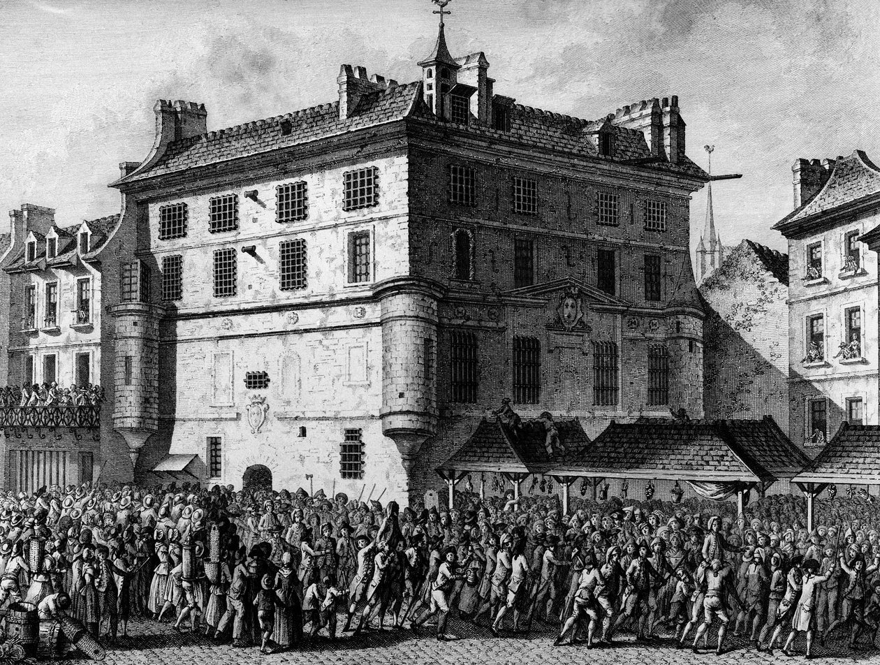 Rivoluzione Francese: Il popolo delle Guardie Francesi della prigione dell