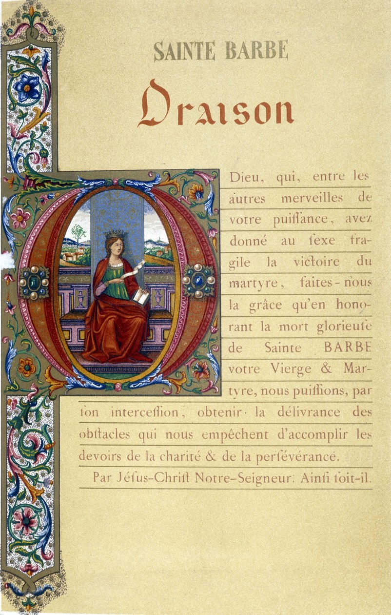 Preghiera della Sacra Barba da School French