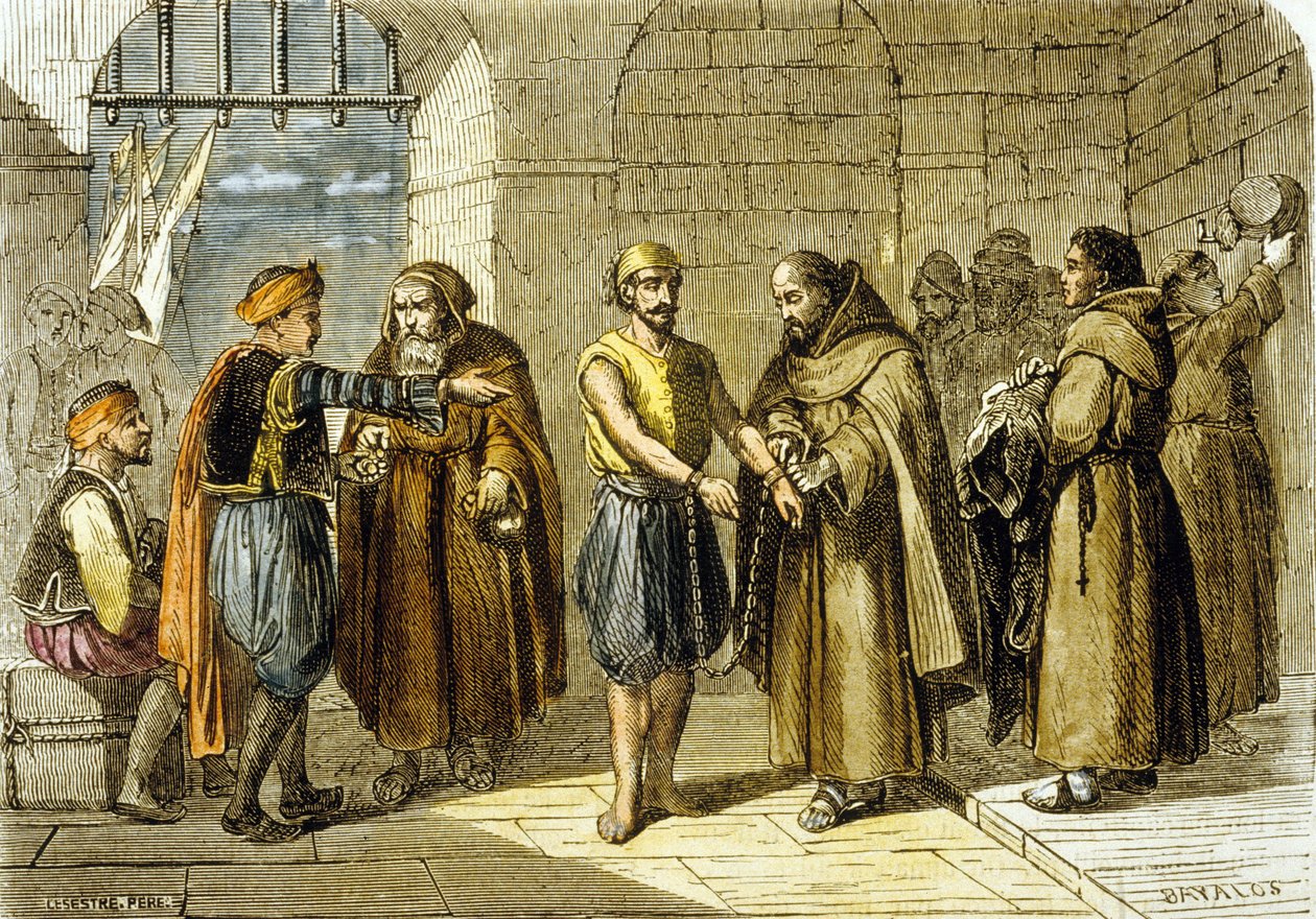Miguel de Cervantes salvato dai Padri della Redenzione da School French