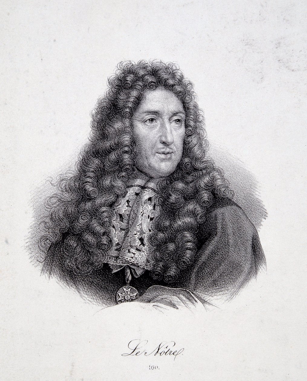 Ritratto di Andre Le Notre da School French