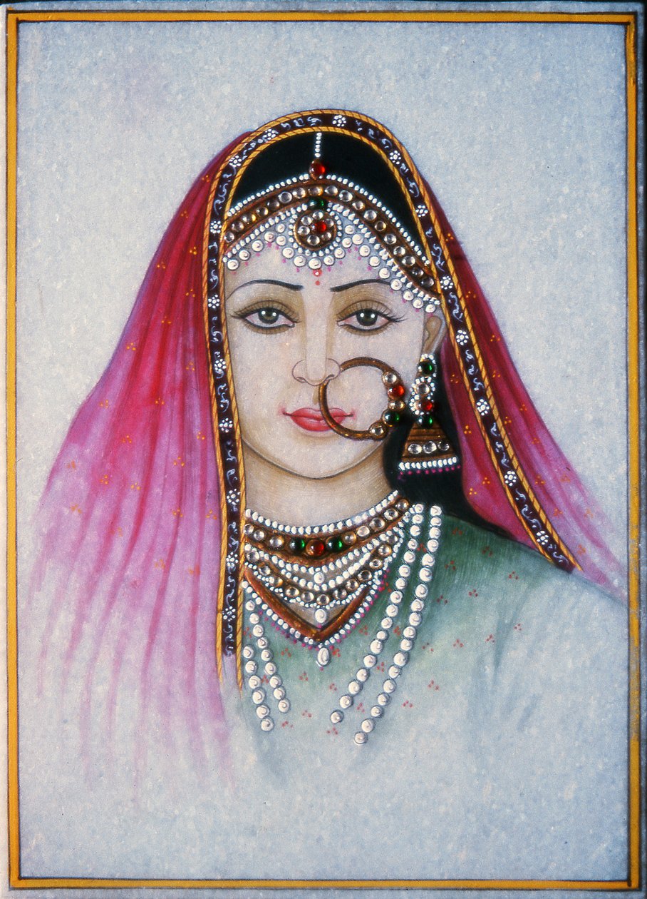 Una Signora del Rajasthan da School Indian
