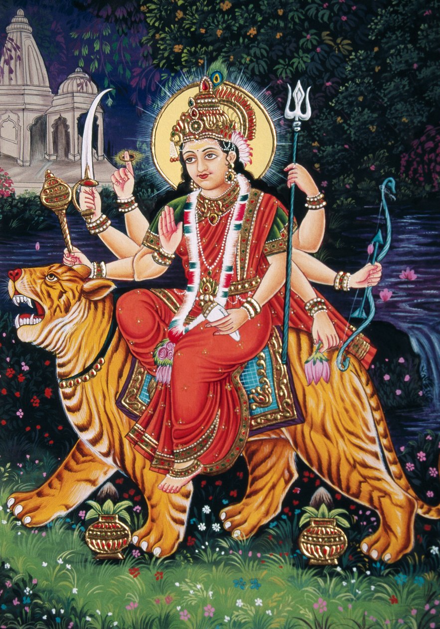 Dea Durga da School Indian