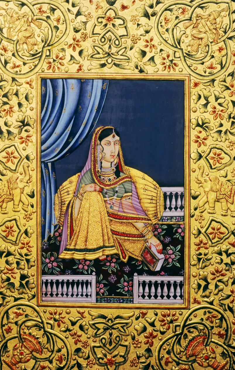 Imperatrice Mughal da School Indian