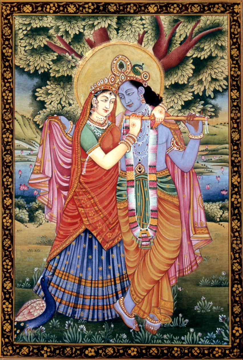 Radha e Krishna scena d