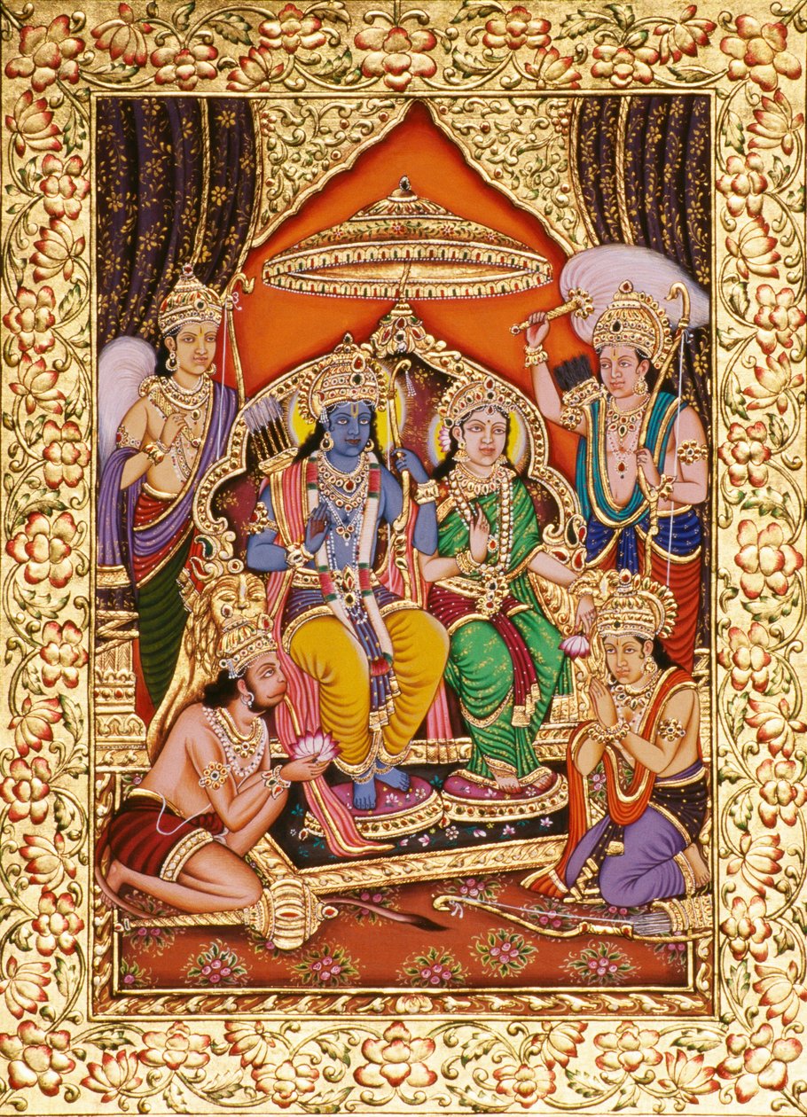 Ram Darbar con Rilievo d