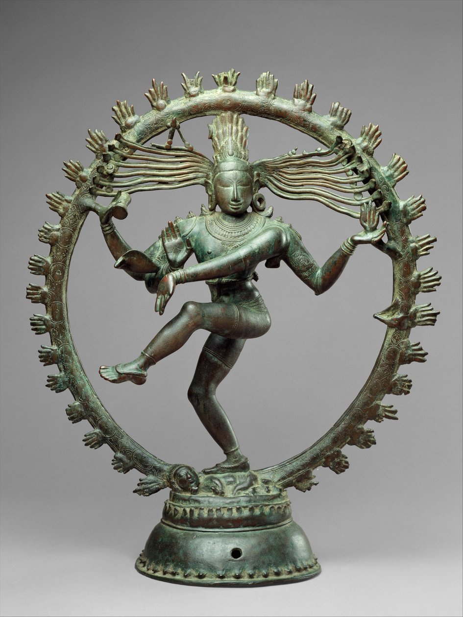 Shiva Nataraja, Signore della Danza, c.11° secolo da School Indian