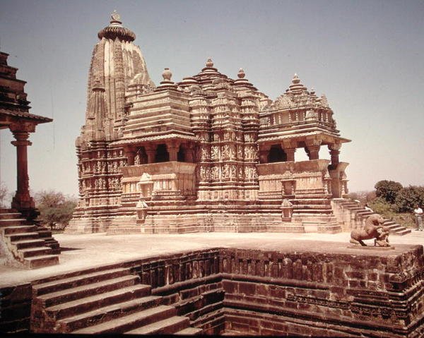 Vista del Tempio di Devi Jagadamba da School Indian
