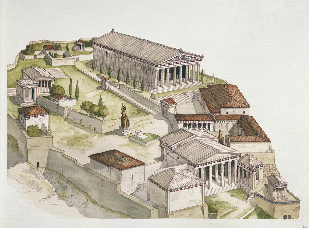 Atene antica - ricostruzione dell