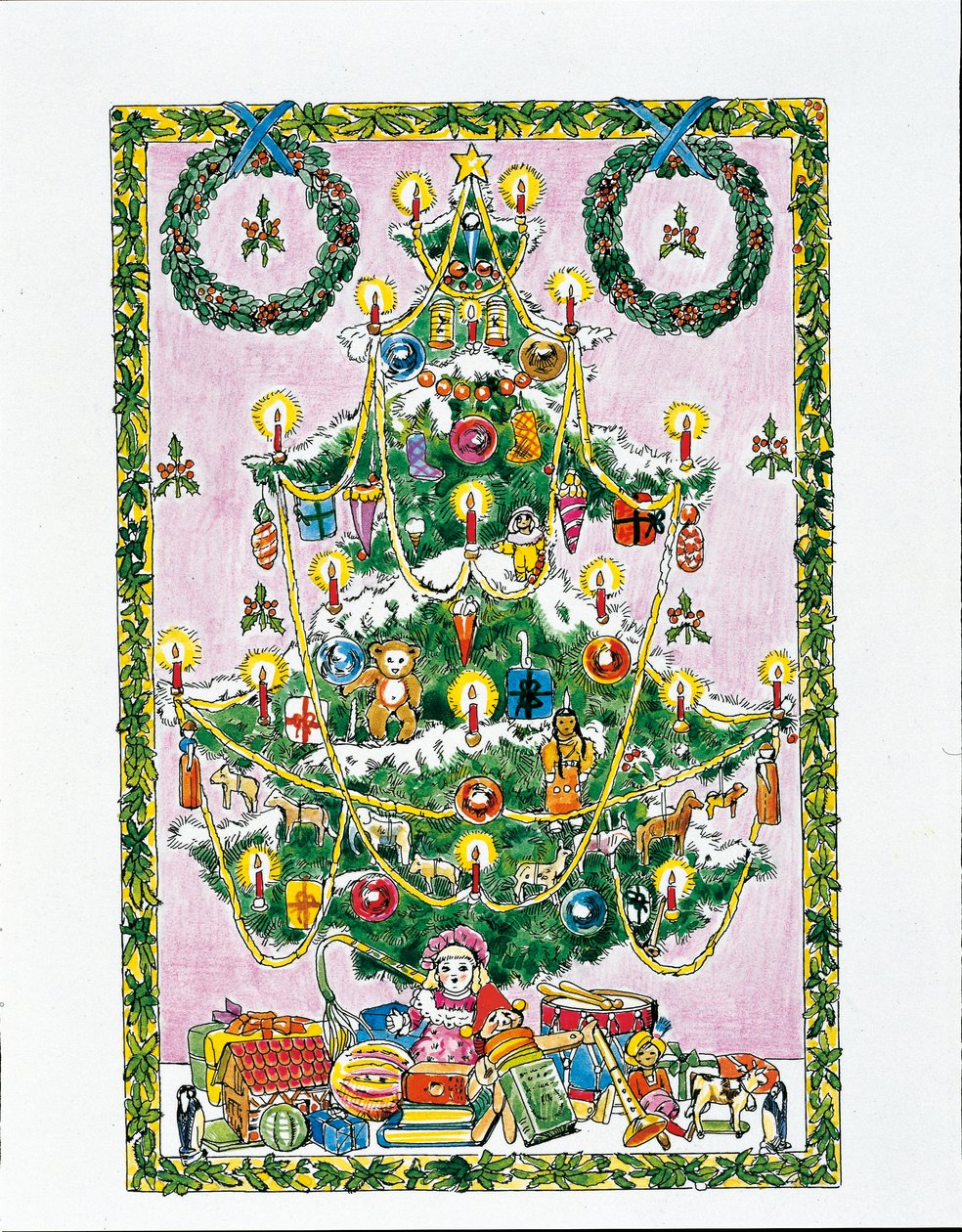 Albero di Natale da School Italian