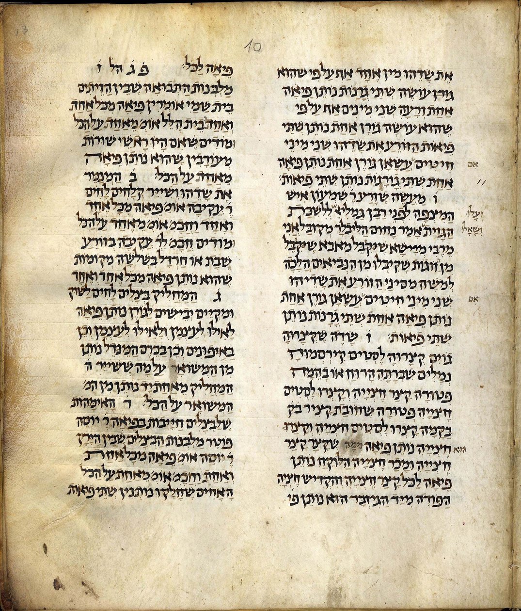Mishnah da School Italian