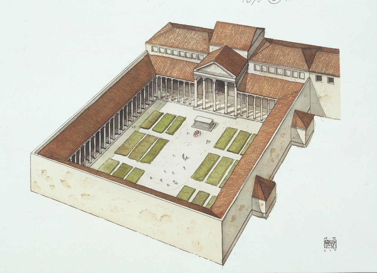 Foro ricostruito costruito da Tito Flavio Vespasiano da School Italian
