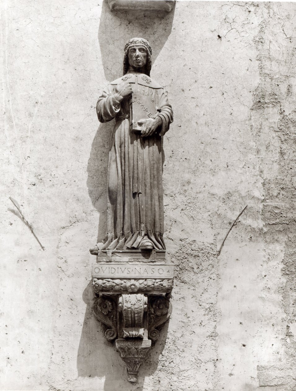 Statua di Ovidio (43 a.C.-17 d.C.) da School Italian
