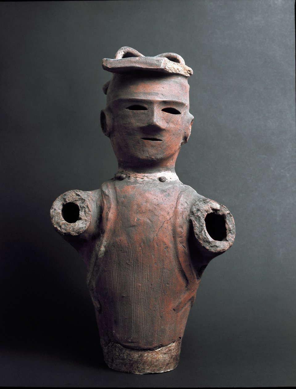 Scultura funeraria in terracotta (haniwa), periodo Kofun da Japanese School