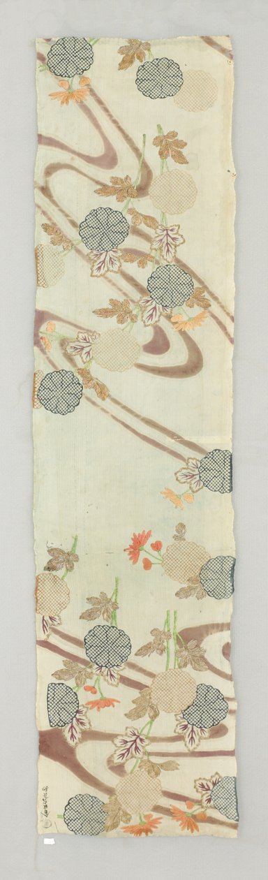 Frammento di Kimono (Tessuto) da Japanese School