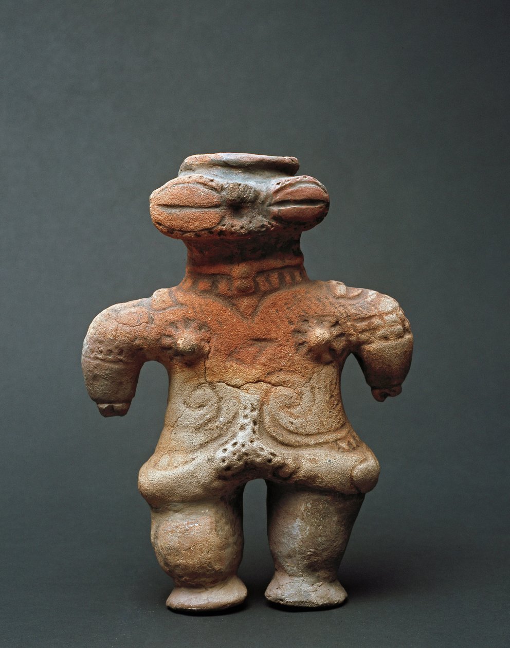 Scultura dogu in terracotta di Akita, periodo Jomon da Japanese School