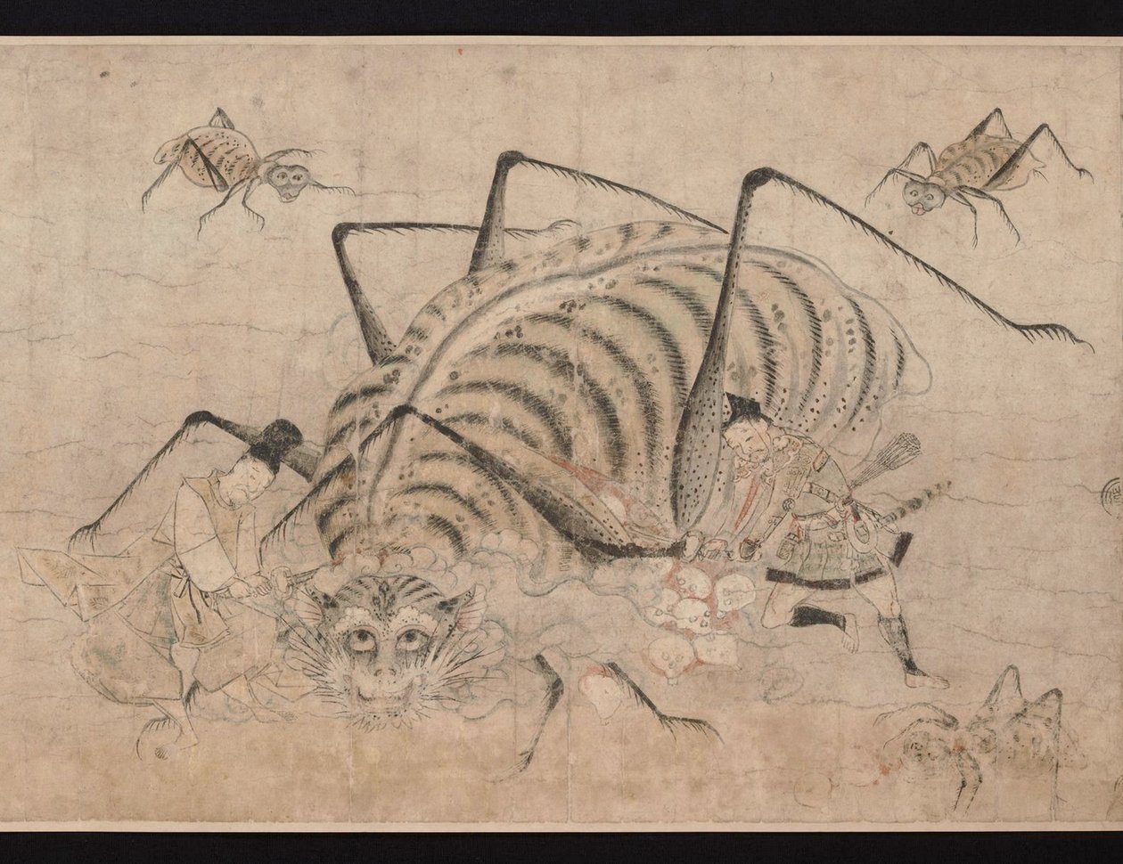 Yorimitsu uccide Tsuchigumo (dettaglio) da School Japanese