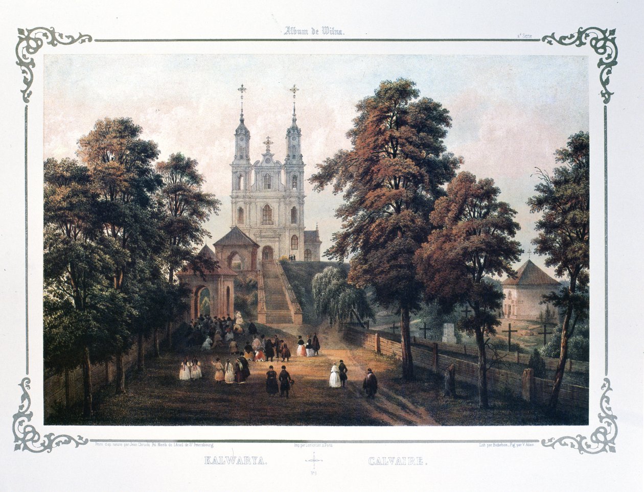 Dintorni di Vilnius: Chiesa di Kalvarija, da 