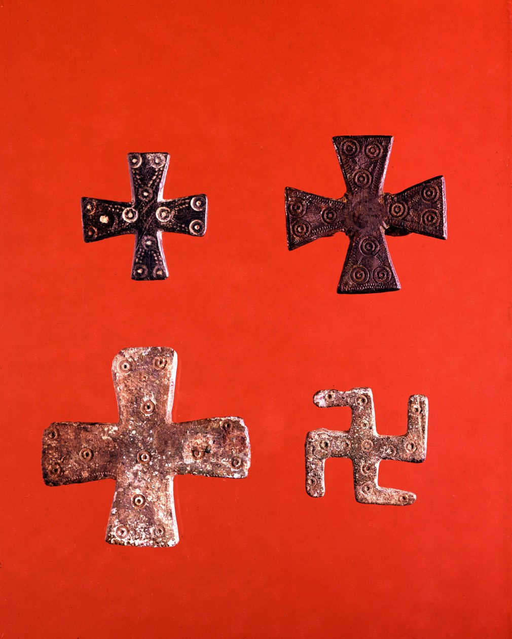 Croci lombarde del VI e VII secolo. Museo di Cividale Friuli da School Lombard