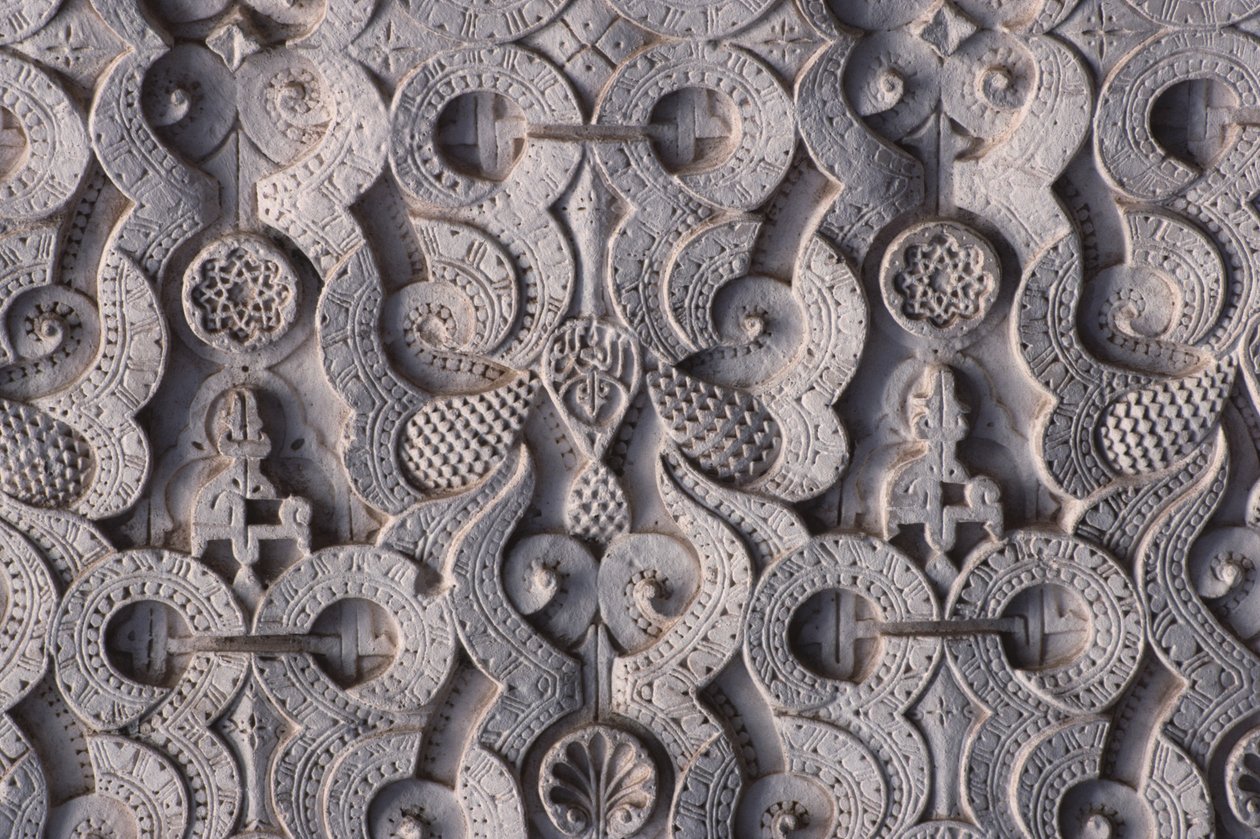 (dettaglio) di un muro costruito dai Saadiani nel 1565 da School Moroccan