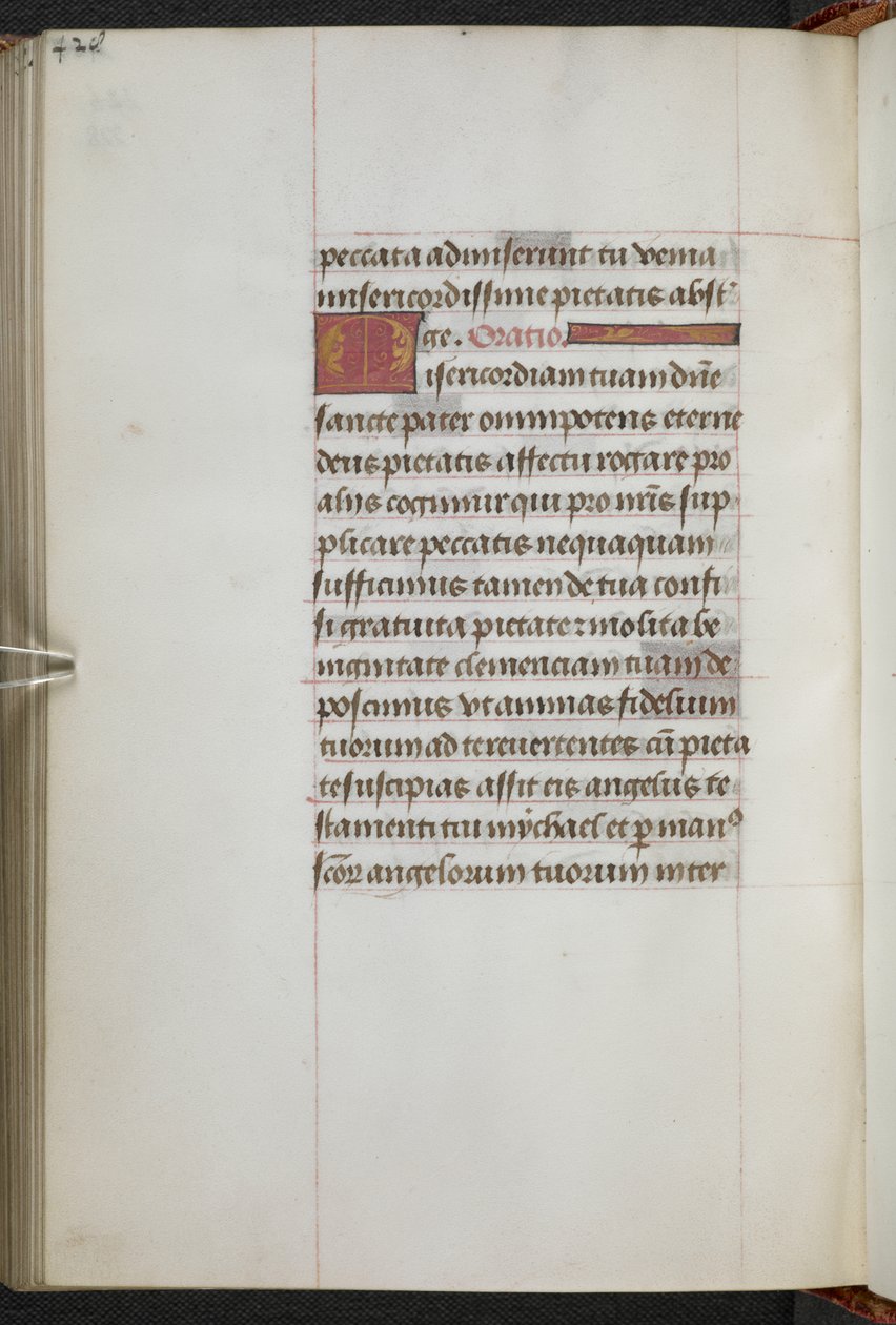 Kings 9, f.228v, Libro delle Ore, Uso di Sarum (