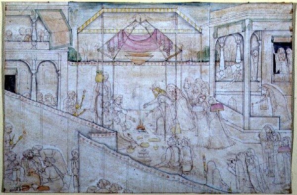 Il matrimonio di Nala e Damayanti, dal 