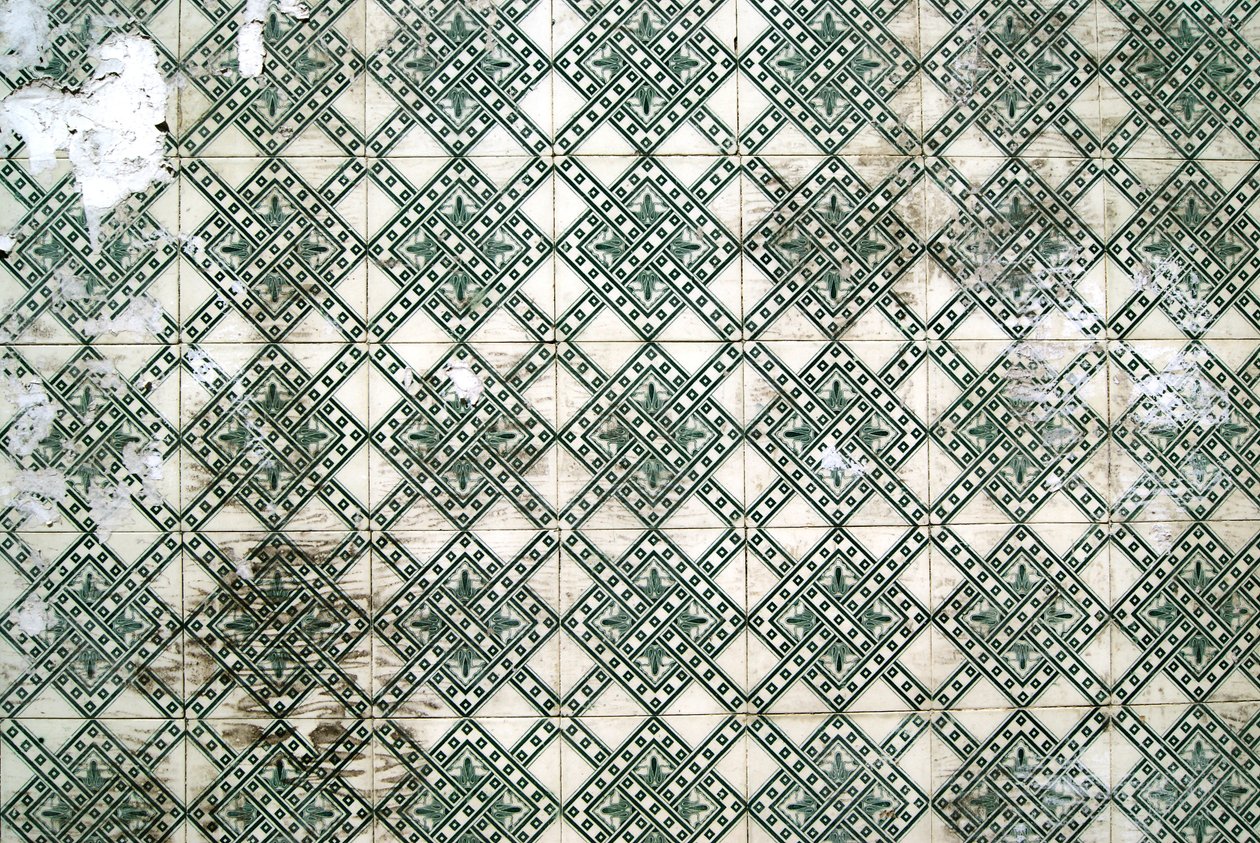 Pannello tradizionale, Lisbona, Portogallo da School Portuguese