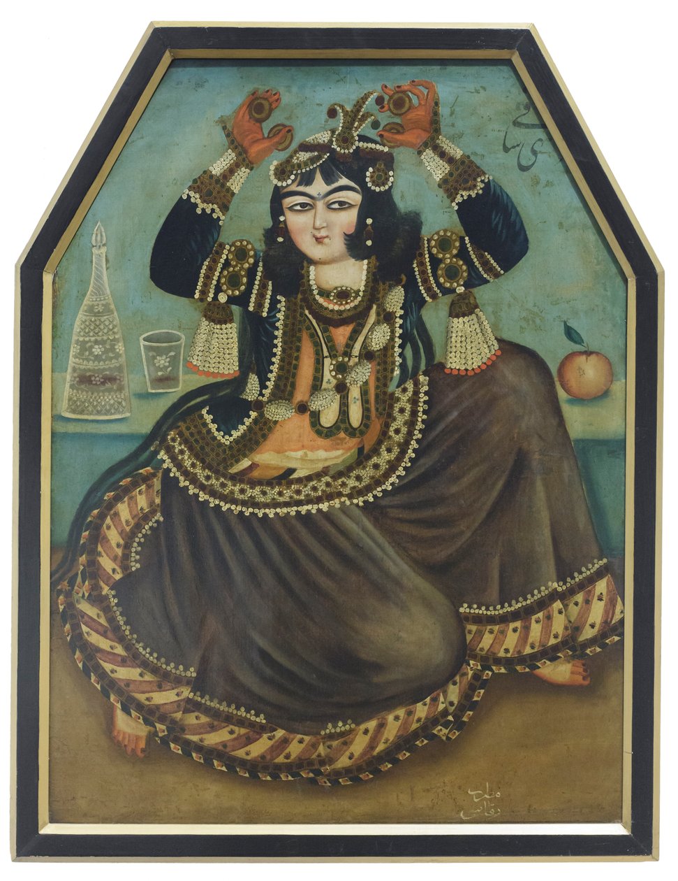 Donna danzante, artista sconosciuto da School Qajar
